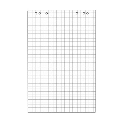 Бумага для флипчарта Attache 67.5×98 см белая 10 листов в клетку (80 г/кв. м)