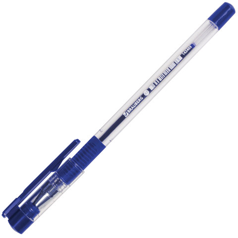 Ручка шариковая с грипом BRAUBERG «X-Writer», СИНЯЯ, узел 0.7 мм, линия письма 0.35 мм