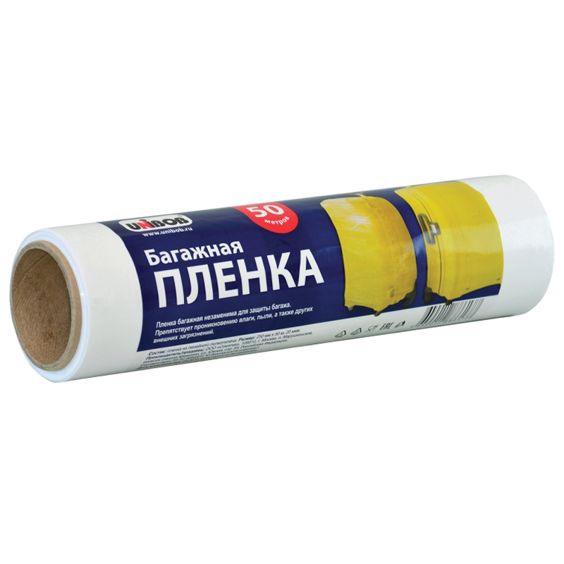 Стрейч пленка Unibob 25 см х 50 м 20 мкм
