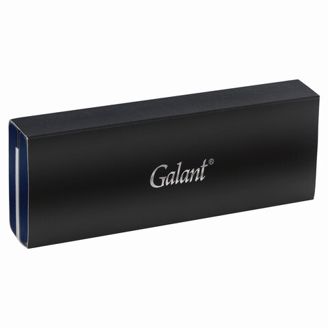Ручка подарочная шариковая GALANT «Vitznau», корпус серый с золотистым, золотистые детали, пишущий узел 0.7 мм, синяя