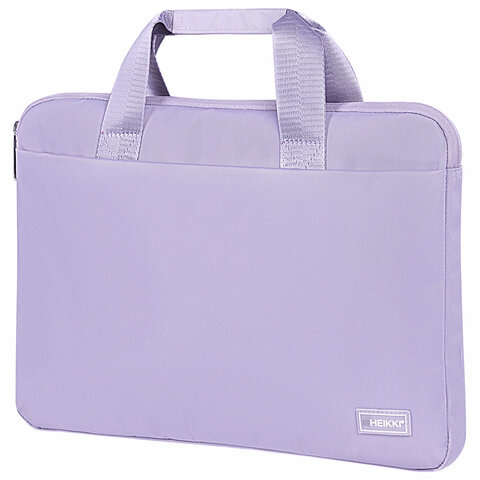 превью Сумка портфель HEIKKI ULTRA (ХЕЙКИ) с отделением для ноутбука 15.6", Lavender, лавандовая, 28×39х3 см
