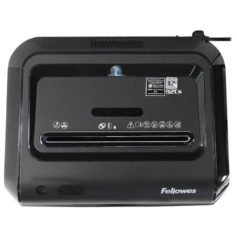 Уничтожитель документов Fellowes Powershred 92Cs 4-уровень секретности объем корзины 25 л