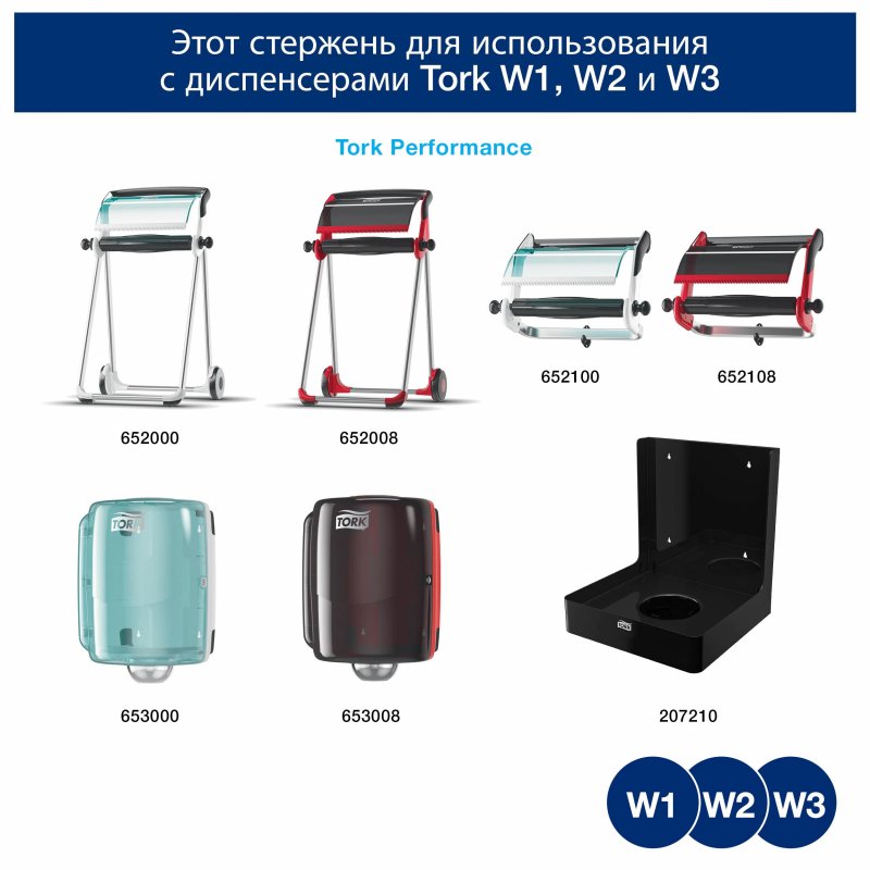 Нетканый материал повышенной прочности для уборки Tork W1/W2/W3 (белый, 106 метров в рулоне)