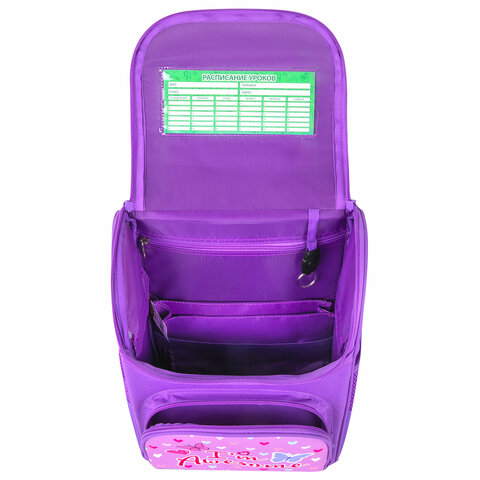 Ранец ПИФАГОР BASIC, 1 отделение, 3 кармана, эргономичная спинка, «Awesome», 35×28х18 см