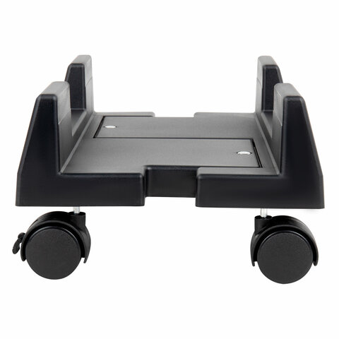 Подставка передвижная напольная для системного блока, раздвижная ширина до 26 см, STAFF