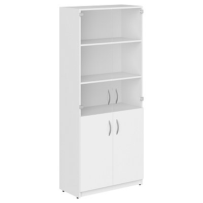Шкаф для документов закрытый Skyland Simple/Белый, 770×375×1815, SR-5W.2C