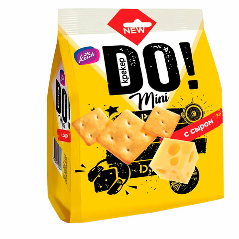 превью Печенье-крекер KONTI «Do! Mini» с сыром, 130 г
