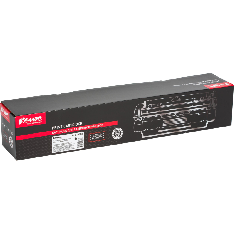 Тонер-картридж КОМУС TK-8335K чер. для Kyocera 3252ci