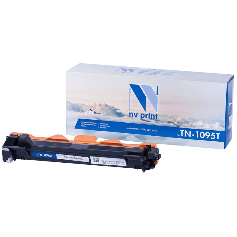 Картридж лазерный NV PRINT (NV-TN1095) для BROTHER HL-1202R/DCP-1602R, ресурс 1500 страниц