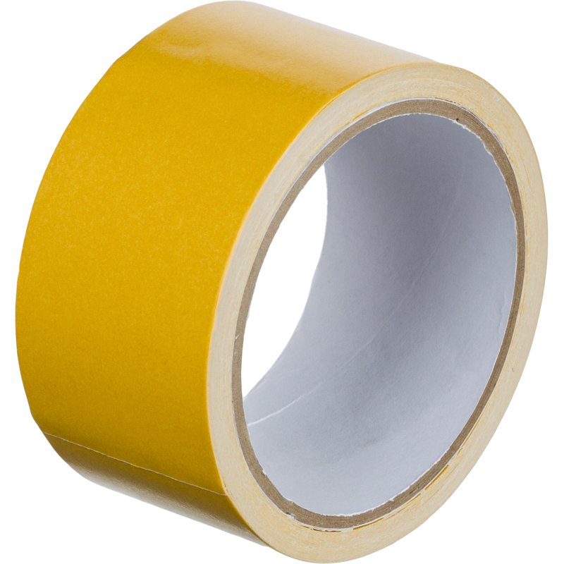 Клейкая лента двусторонняя 48×10м, полипропилен (6 шт/уп)
