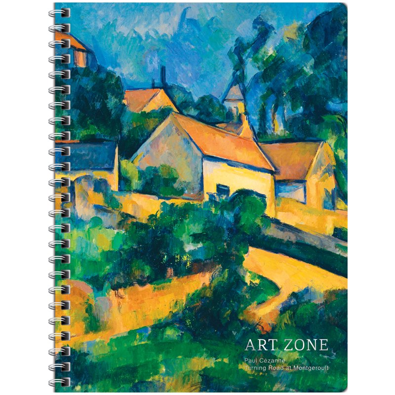 Тетрадь 48л., А5, клетка на гребне GreenwichLine «Art zone», матовая ламинация, тиснение фольгой, 70г/м2