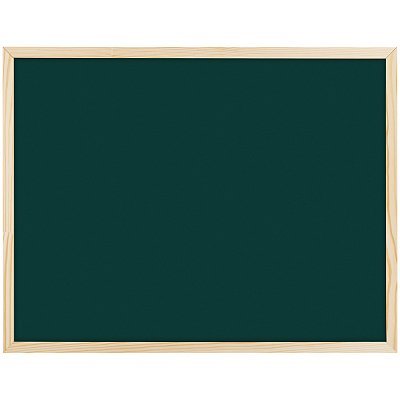 Доска магнитно-меловая OfficeSpace, 45×60см, деревянная рамка