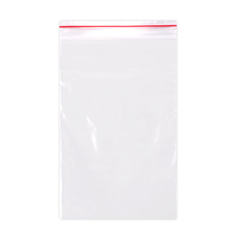 Пакеты ZIP LOCK «зиплок» ПРОЧНЫЕкомплект 100 шт.15×20 смПВД60 мкмBRAUBERG EXTRA608172