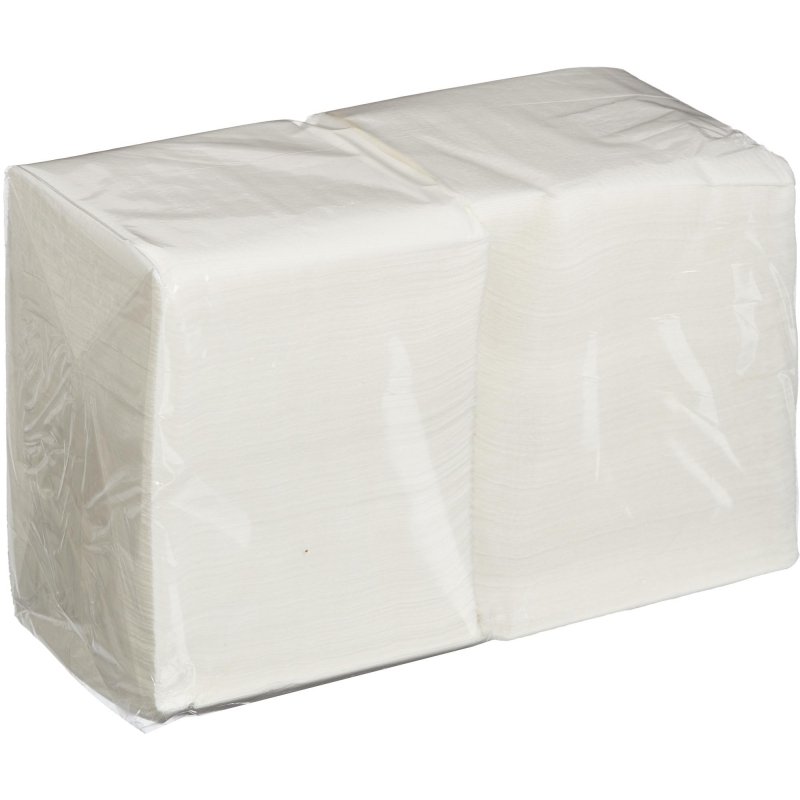 Салфетки Big Pack (24х24, 1-слойные, белые, 600шт/уп)