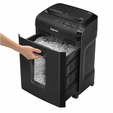 Уничтожитель (шредер) FELLOWES POWERSHRED 10M, 5 уровень секретности, фрагменты 2×15 м