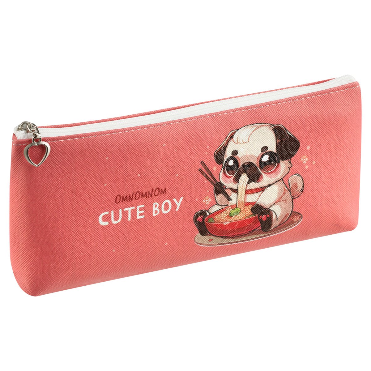 Пенал мягкий 200×85×30 MESHU «Cute boy», искусственная кожа