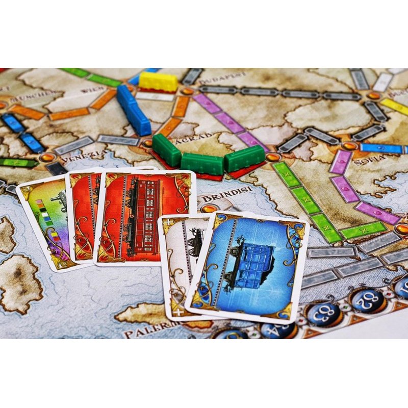 Настольная игра Ticket to Ride: Европа (3-е издание)