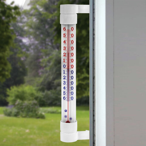 Термометр оконный, «ПРЕСТИЖ», диапазон измерения: от -60 до +60 °C, ПТЗ