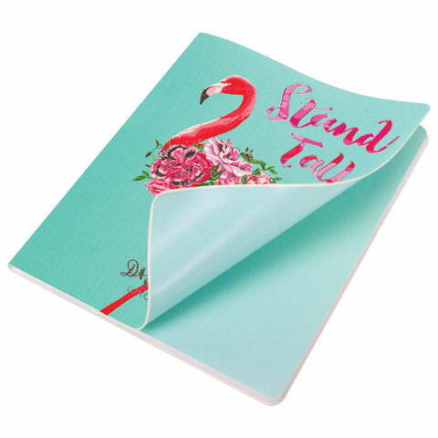 Дневник 1-4 класс 48 л., обложка кожзам (гибкая), печать, фольга, ЮНЛАНДИЯ, «ФЛАМИНГО»