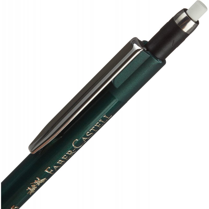 Карандаш механический Faber-Castell GRIP1345 (0,5мм, зеленый металлик)