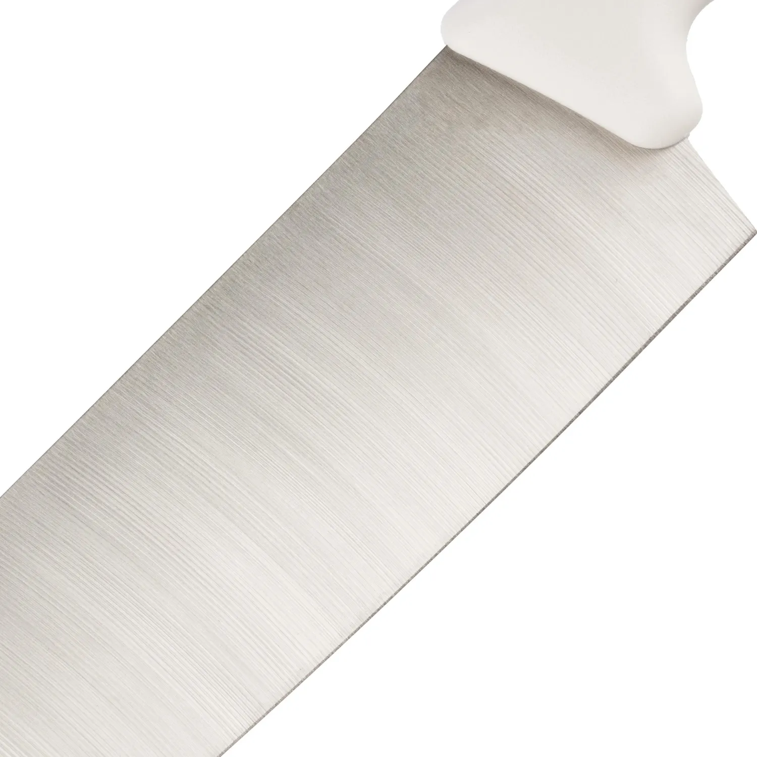 Нож поварской лез 300 мм толщ 2 мм 3Cr13 белая пластиковая ручка