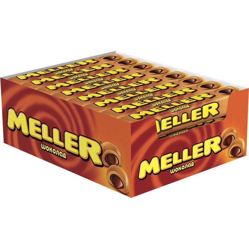 превью Ирис Meller Шоколад 38 г (24 штуки в упаковке)