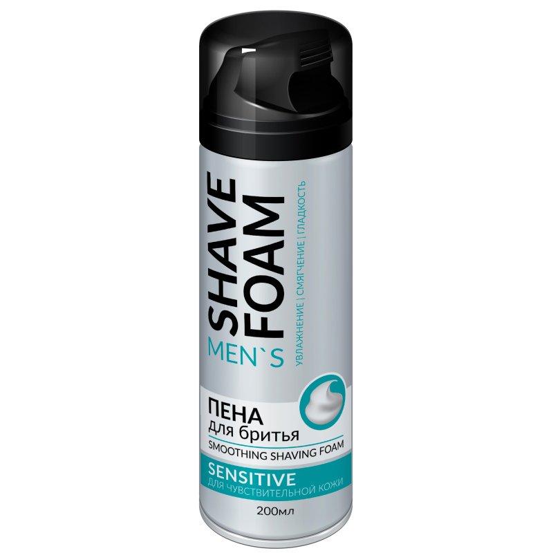 Пена для бритья Shave Foam Sensitive для чувствительной кожи 200 мл