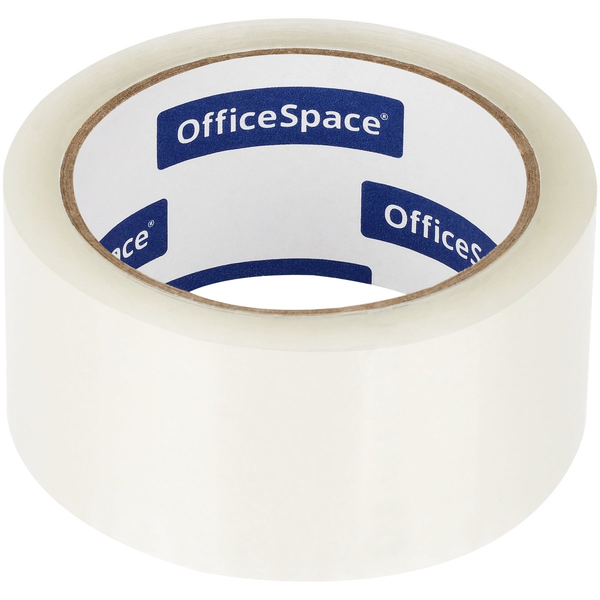 Клейкая лента упаковочная OfficeSpace, 48мм*66м, 40мкм, комплект 6шт. 