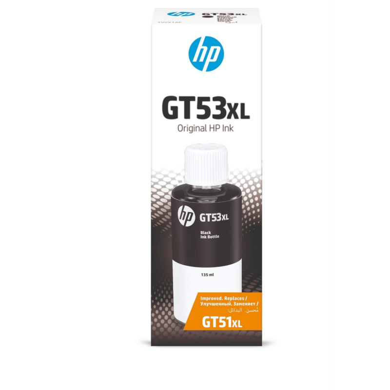 Контейнер с чернилами HP GT53XL 1VV21AE черный оригинальный повышенной емкости