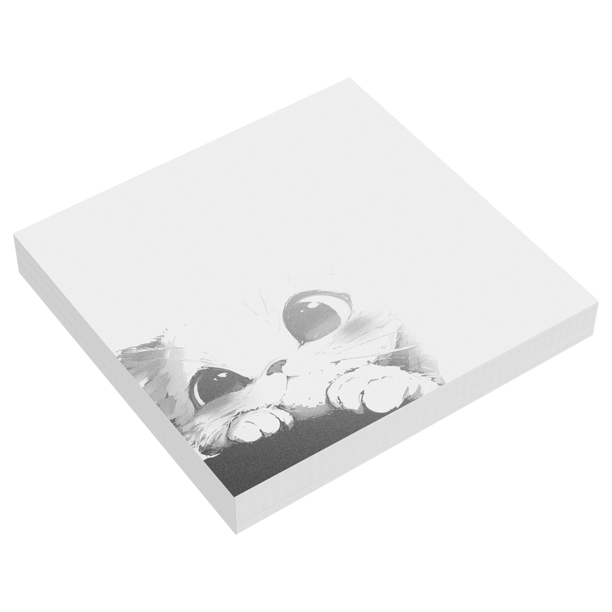 превью Блок для записей MESHU «Cute Sweet» 8.5×8.5см, 100л., на склейке