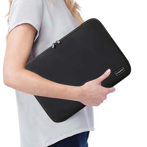 Чехол для ноутбука HEIKKI SLIM 13-14'' (ХЕЙКИ), неопрен, Case, черный, 26×37х2.5 см