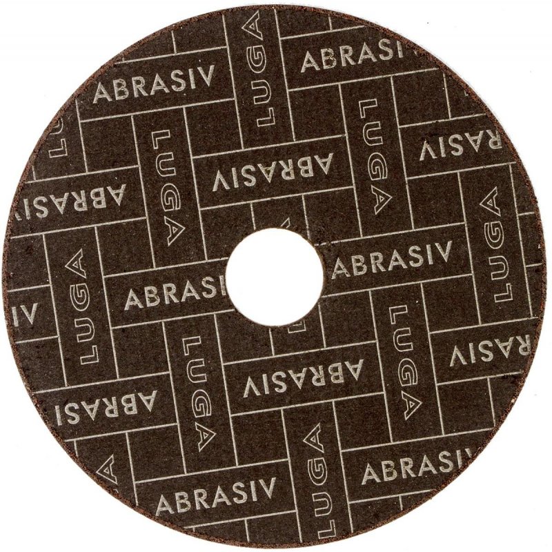 Диск отрезной по мет/нерж. ст. ЛУГА d125×0.8×22.2мм, А60, EXTRA (73641)