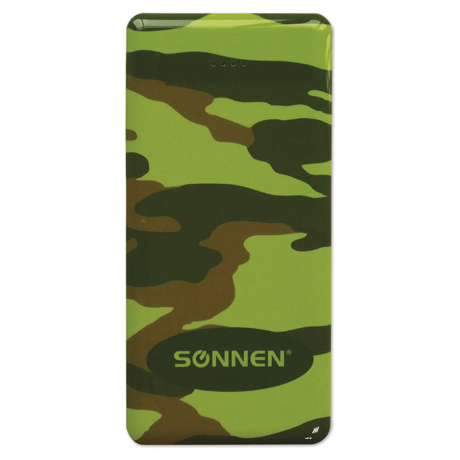 превью Аккумулятор внешний SONNEN POWERBANK V31 «КАМУФЛЯЖ-ЛЕС», 12000 mAh, 2 USB, литий-полимерный