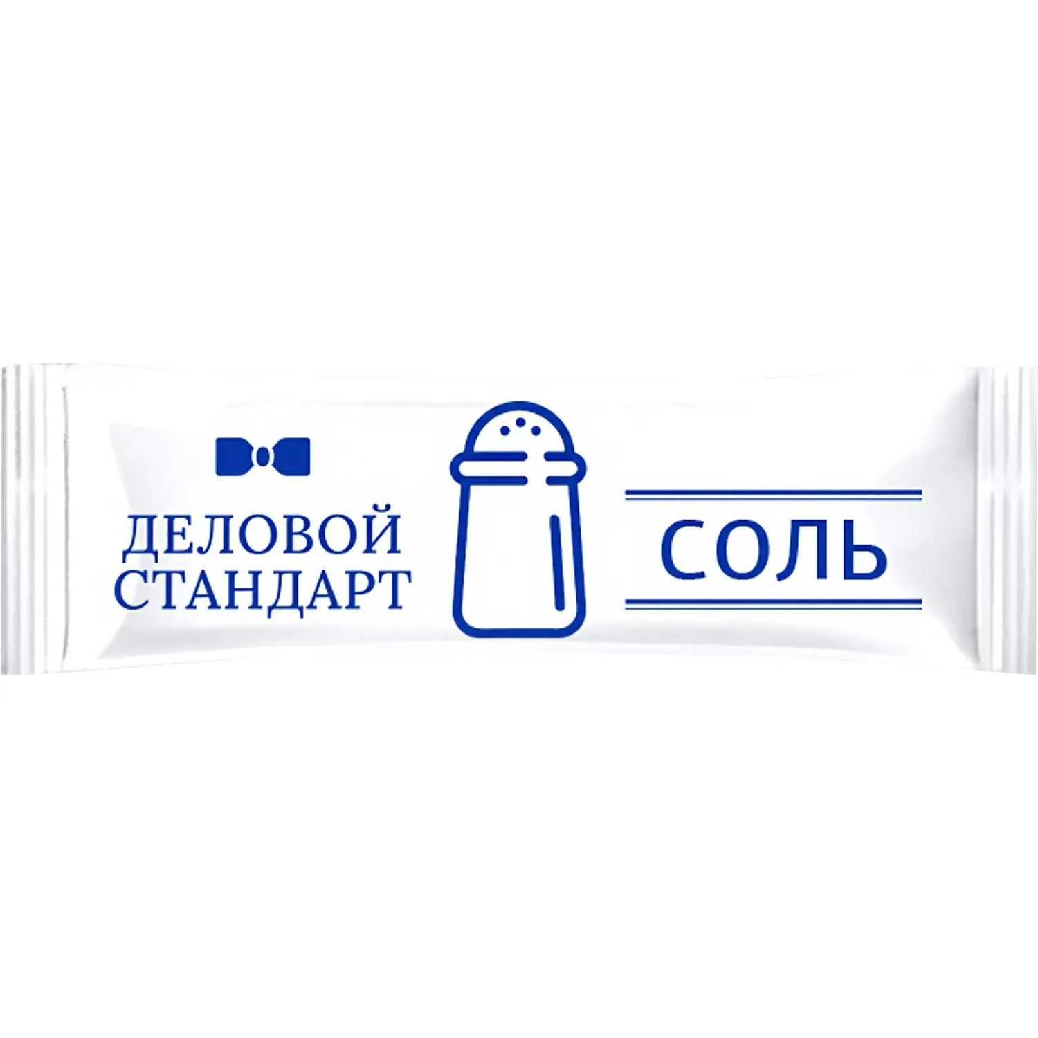 Соль Деловой Стандарт Экстра пищевая в стиках (800 штук по 1 г)