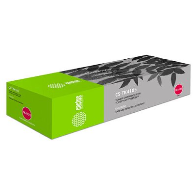 Тонер-картридж CACTUS (CS-TK4105) для KYOCERA TASKalfa 1800/2200/1801/2201, ресурс 15000 стр. 