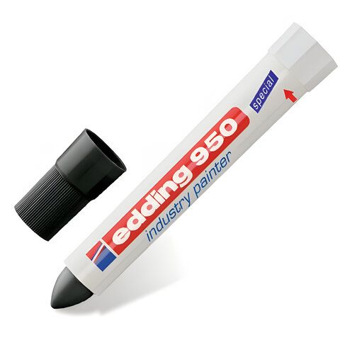 превью Маркер для промышленной графики Edding (черный, 10мм)