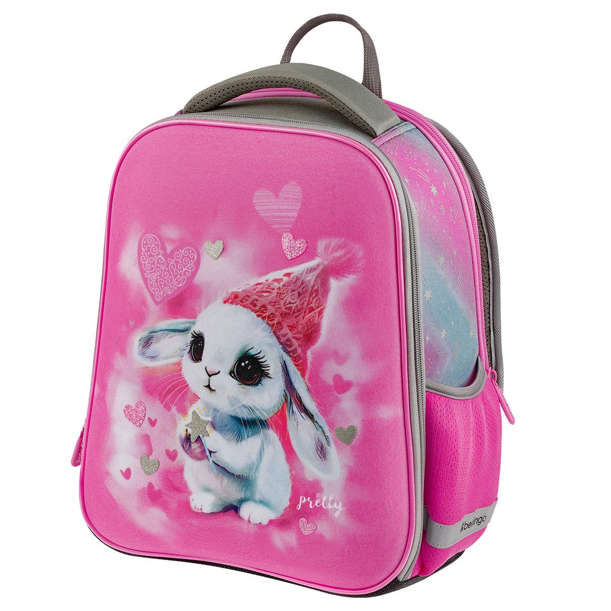 превью Ранец Berlingo Expert Mini «Dreamy Bunny» 36×27×14см, 2 отделения, 2 кармана, анатомическая спинка