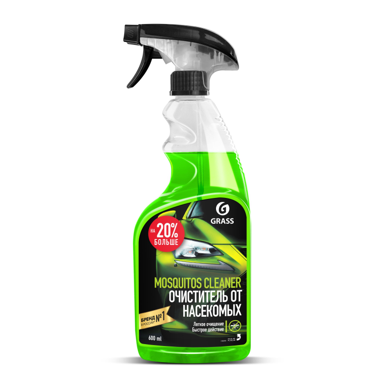 Профхим авто очиститель следов насекомых Grass/Mosquitos Cleaner, 0.6л_т/р