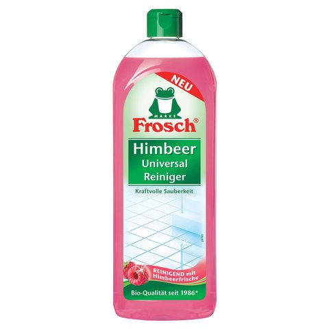превью Чистящее средство универсальное 750 мл FROSCH «Малина» (Германия), для полов, мебели, кухни и ванной