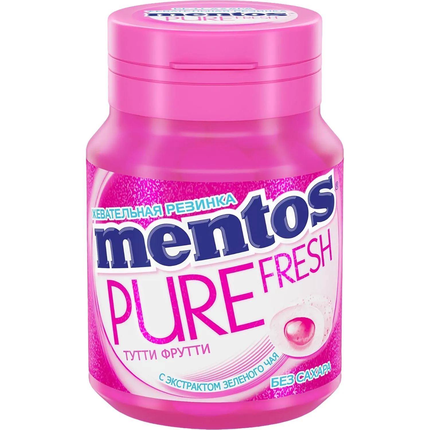 Жевательная резинка Mentos Pure Fresh Тутти-фрутти 54 г