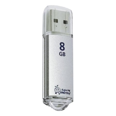 превью Флеш-память SmartBuy V-Cut 8GbUSB 2.0 серебристая