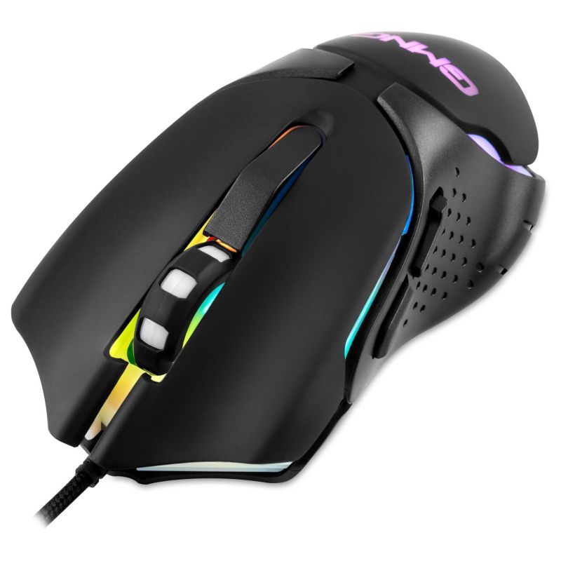 Мышь компьютерная Oklick 703GM черный оптическая 3600dpi/6but (1533541)