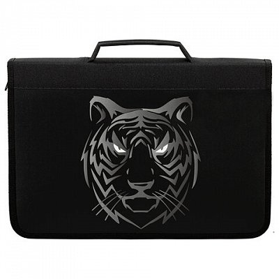 Папка для труда на молнии BRAUBERG А4 с ручкой, 1 отделение, органайзер, «Tiger»