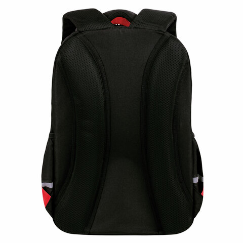 Рюкзак BRAUBERG MOTION, 2 отделения, 3 кармана, «Calm capy», СВЕТЯЩИЙСЯ, 41×28х17 см