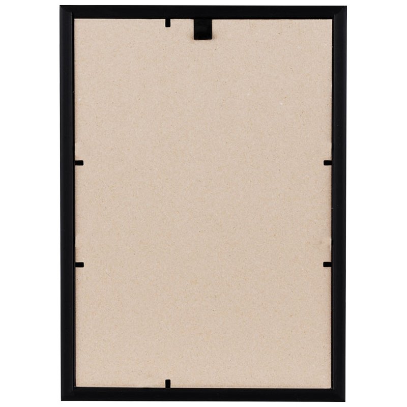 Рамка пластиковая 21×30см, OfficeSpace «Basic», небьющееся стекло, черная