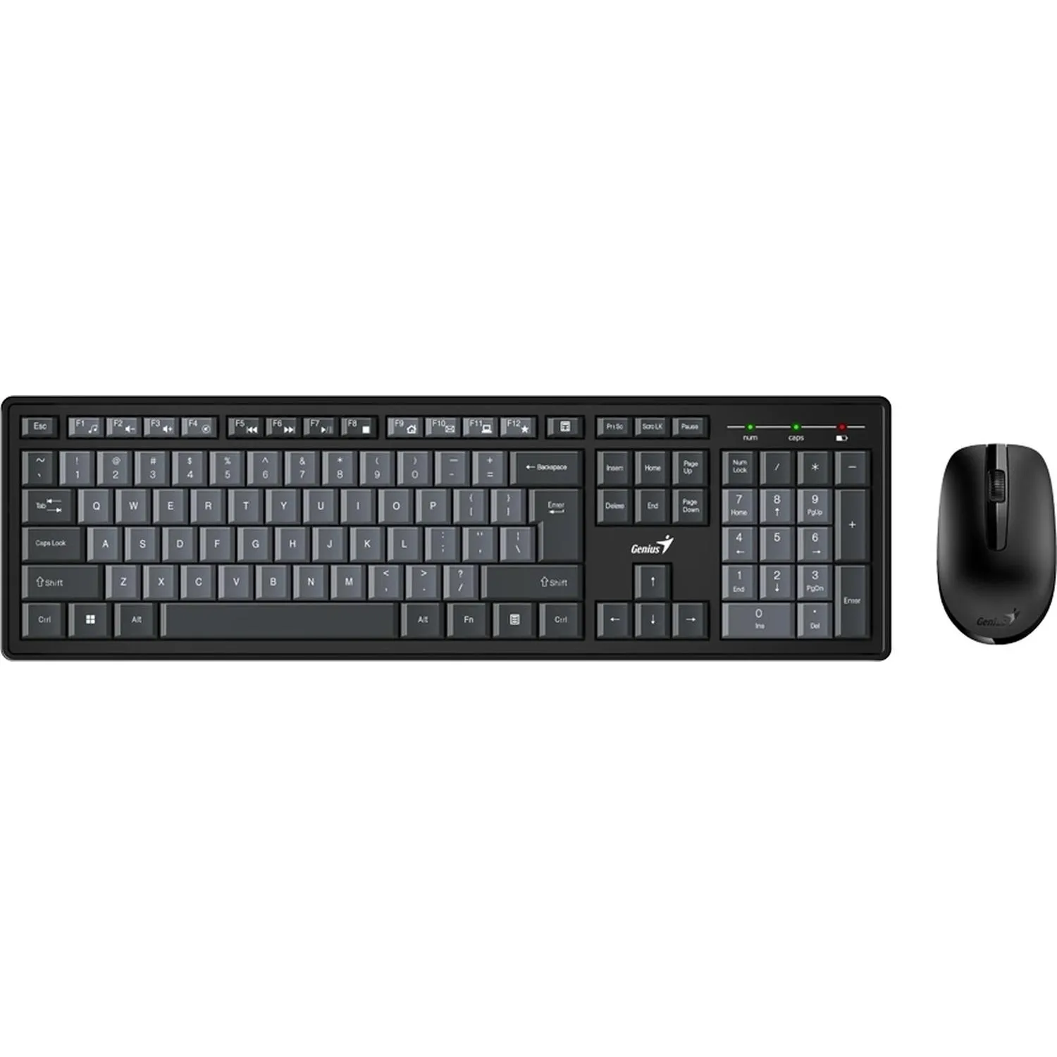 превью Комплект беспроводной клавиатура и мышь Genius KM-8200 (31340003421)