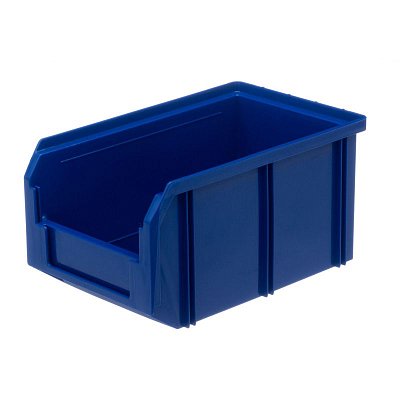 Ящик пластиковый Стелла-техник V-2-синий 234×149х120мм, 3.8 литра