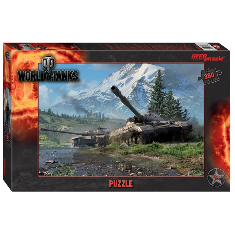 превью Пазл Степ пазл World of Tanks 360 элементов