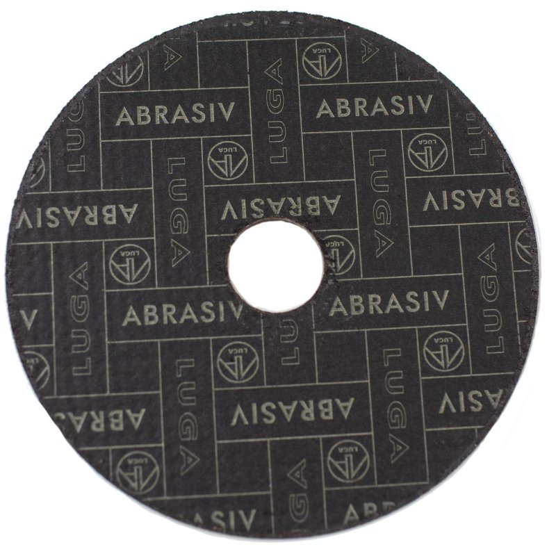 Диск отрезной по мет/нерж. ст. ЛУГА d125×1.6×22.2мм, А40, EXTRA,25шт/уп. (3387)