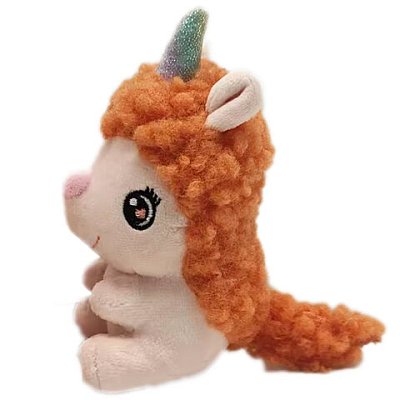 Игрушка-брелок мягкая «Единорог», 13 см, цвет розовый, WOOZOO (ВУЗУ)